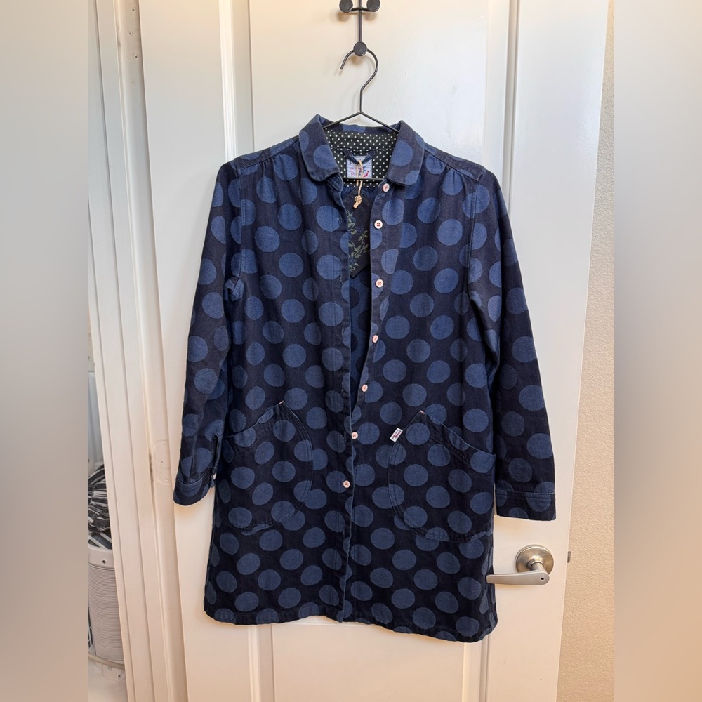 Blue Trick Handmade Upcycled Japanese Jeans Jacket - Picture 2 of 14